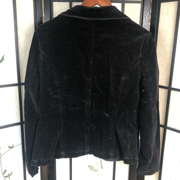 TRIBAL Black Velvet Suit Vest for Women. Size 10. - Picture 3 of 7